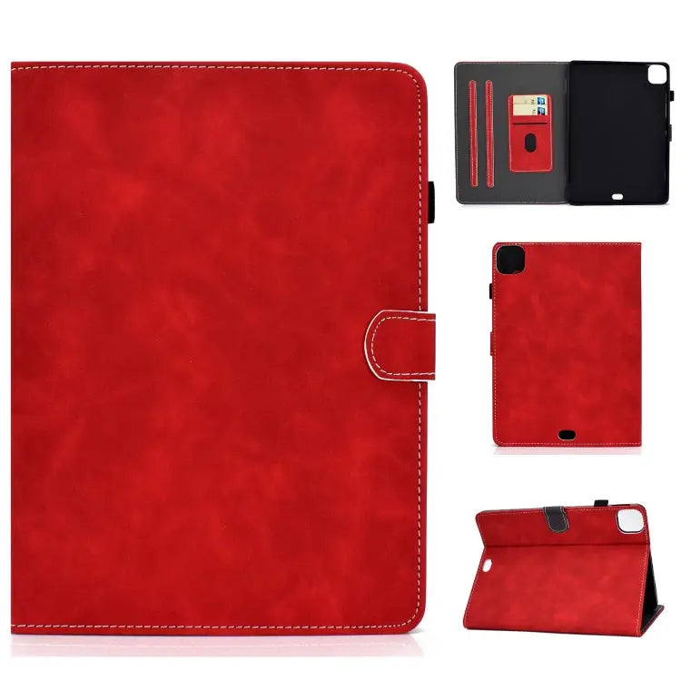 Cowhide Texture Horizontal Flip Leather Case with Holder & Card Slots & Sleep / Wake-up Function For iPad Air 2022
