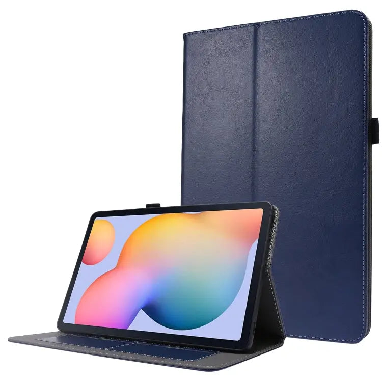Crazy Horse Texture Horizontal Flip Leather Case with 2-folding Holder & Card Slot For Samsung Galaxy Tab S8+ / Tab S8