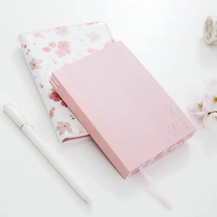 Creative Notebook See Also The Sakura PU Hand Book Suit Gift Notebook School Office Supplies Random Color Delivery PU