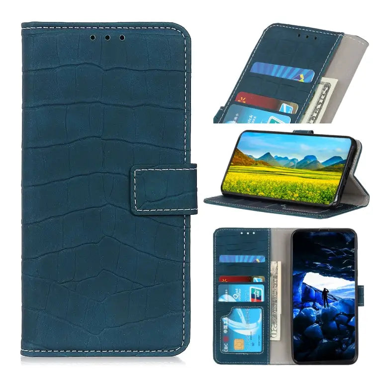 Crocodile Texture Horizontal Flip Leather Case with Holder & Card Slots & Wallet For iPhone 13 mini For iPhone 13