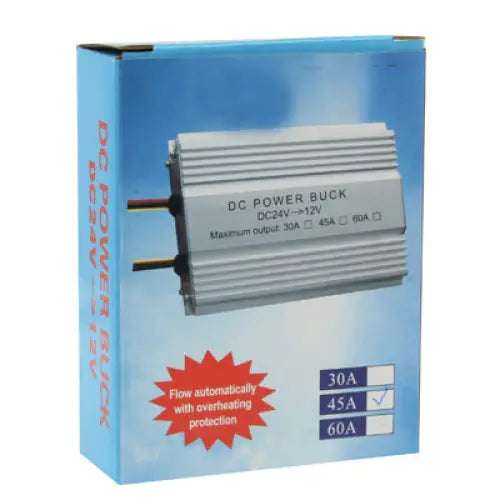 DC 24V to 12V Car Power Step-down Transformer Rated Output Current: 45A Rated Output Current: 45A - Rated Output