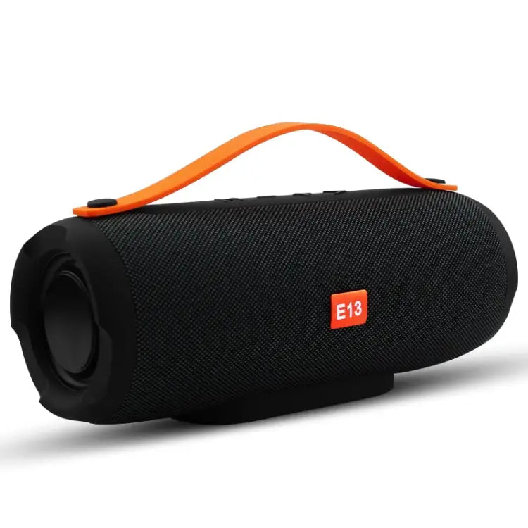 E13 Mini Portable Wireless Bluetooth Speaker Stereo Speakerphone Radio Music Subwoofer Column Speakers with TF FM RED
