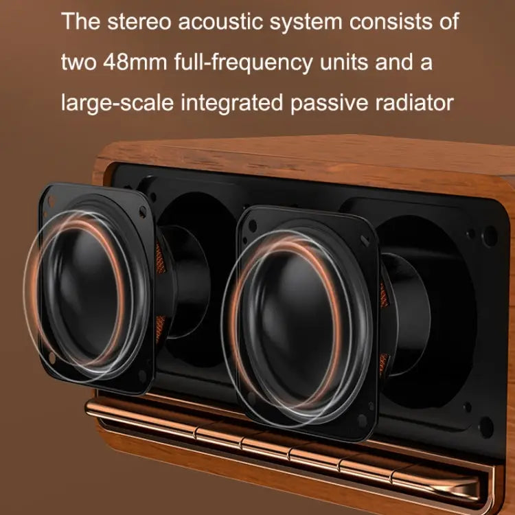 Edifier M230 Retro Classic Desktop Portable Wireless Bluetooth 5.0 Wood Speaker M230 - M230