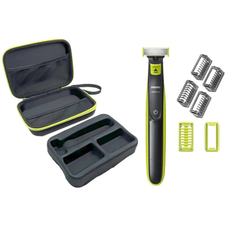 Electric Shaver Organizer Box Case For Philips Norelco OneBlade QP2520 QP2530 QP2620 QP2630 QP2572 QP2590 - For Philips