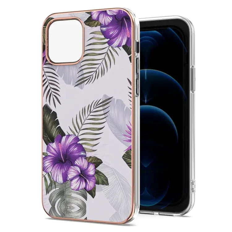 Electroplating Pattern IMD TPU Shockproof Case For iPhone 13 mini For iPhone 13 For iPhone 13 Pro For iPhone 13 Pro Max