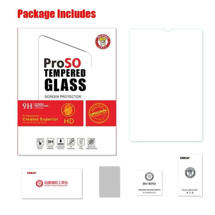ENKAY Hat-Prince 0.33mm 9H 2.5D Tempered Glass Film for Galaxy Tab S5e 10.5 T720 / T725 Galaxy Tab S5e 10.5 T720 / T725