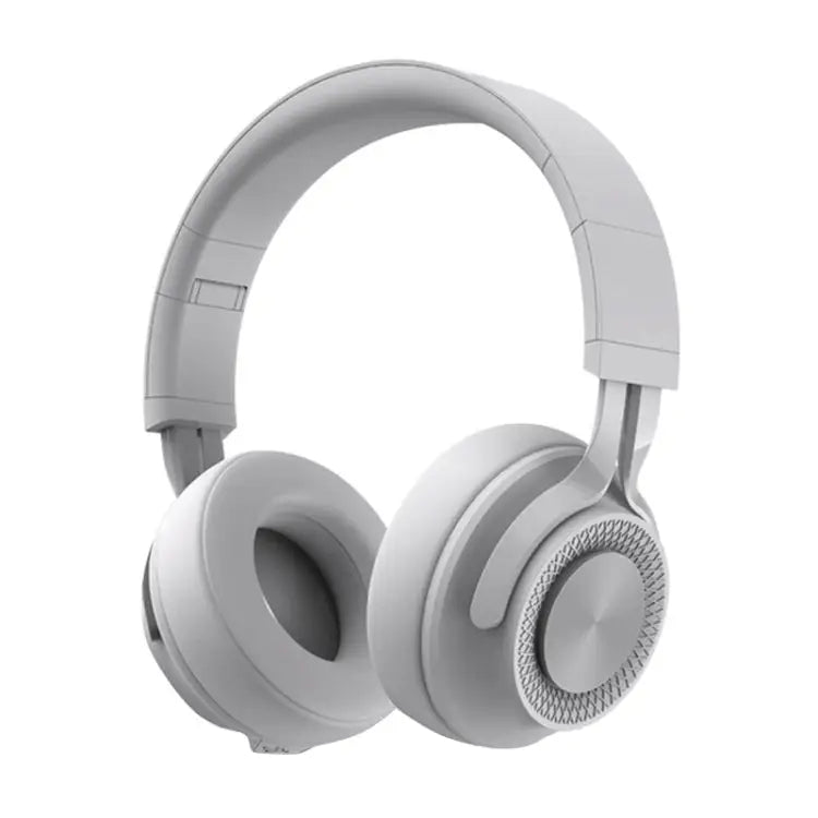 Fingertime P1 Wireless Bluetooth 5.0 Stereo Soft Leather Earmuffs Foldable Headset Built-in Mic for PC / Cell Phones