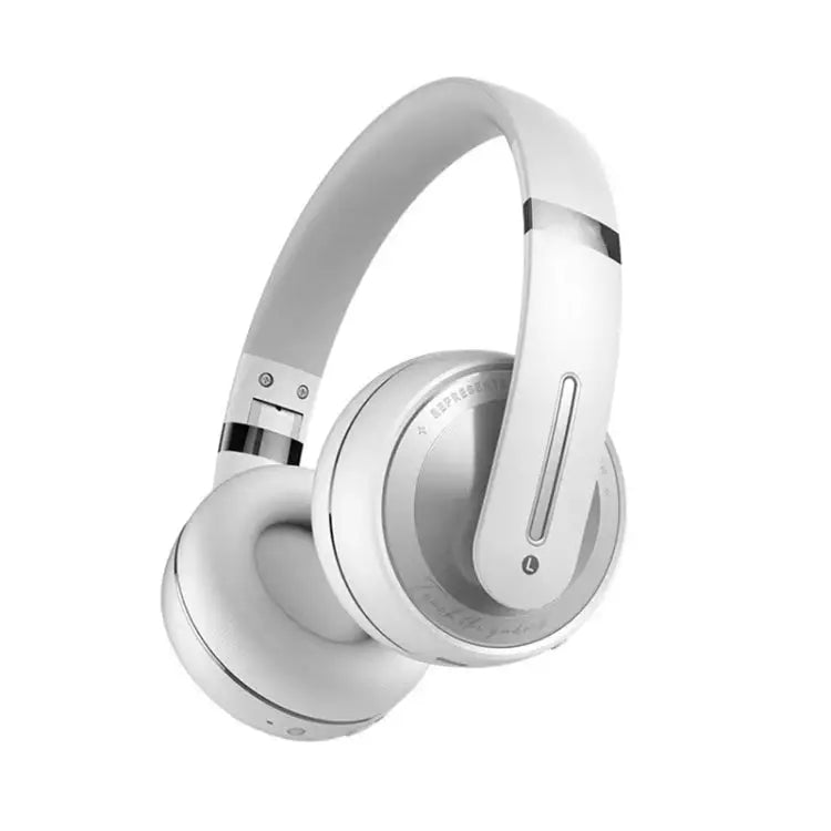 Fingertime P6 Bluetooth 5.1 Wireless Stereo Headset with Microphone - White - Apple Accessories