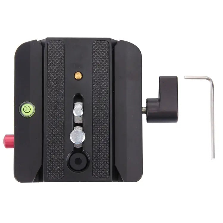 Fittest FC-501 Quick Release Assembly Aluminium Alloy Clamp Adapter with Quick Release Sliding Plate for Manfrotto