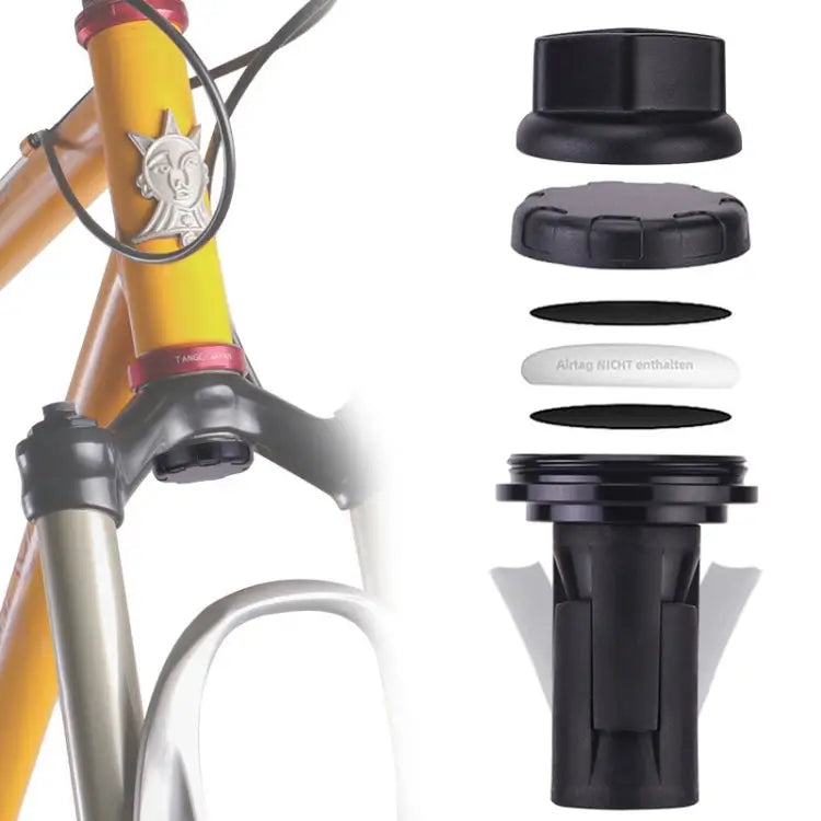 For Airtag Bike Hidden Mount Bicycle Front Fork Down Tube Anti-theft GPS Holder Style 1 Style 2 - Style 2 - Apple