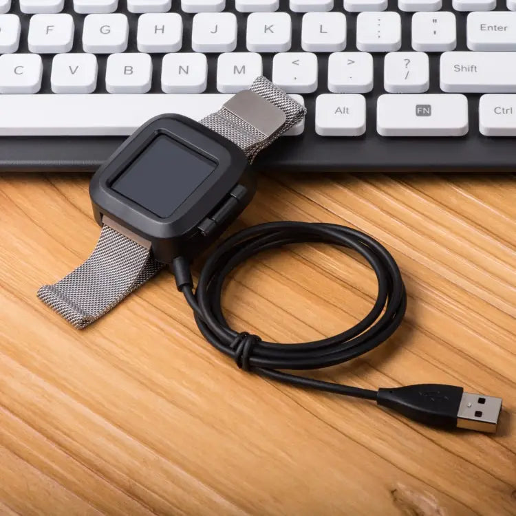 For Fitbit Versa 2 Smart Watch USB Charger Cable Length: 90cm