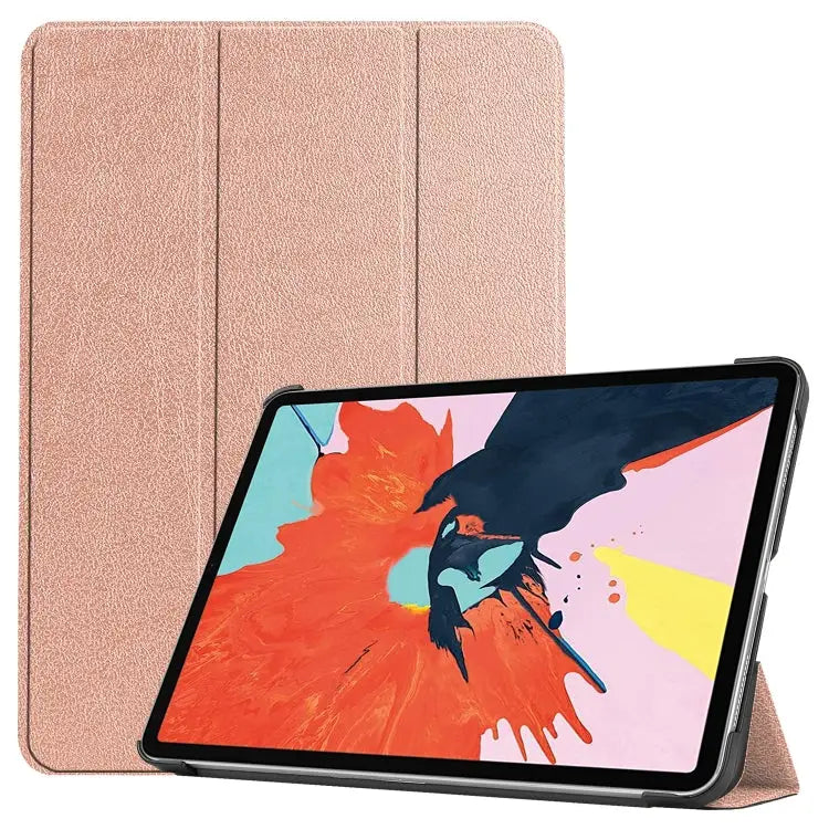 For iPad Air 11 2024 / 2020 10.8 Custer Texture Horizontal Flip Leather Case ith Three-folding Holder & Sleep / Wake-up