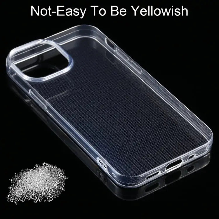 For iPhone 13 0.75mm Ultra-thin Transparent TPU Soft Protective Case - For iPhone 13
