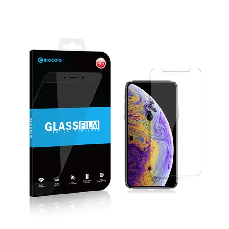 For iPhone XS / X mocolo 0.33mm 9H 2.5D Tempered Glass Film - iPhone XS / X