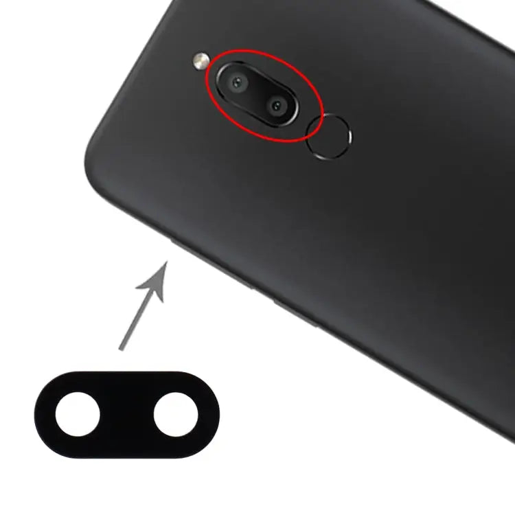 For Meizu M6T M811Q 10pcs Back Camera Lens For Meizu M6T - For Meizu M6T