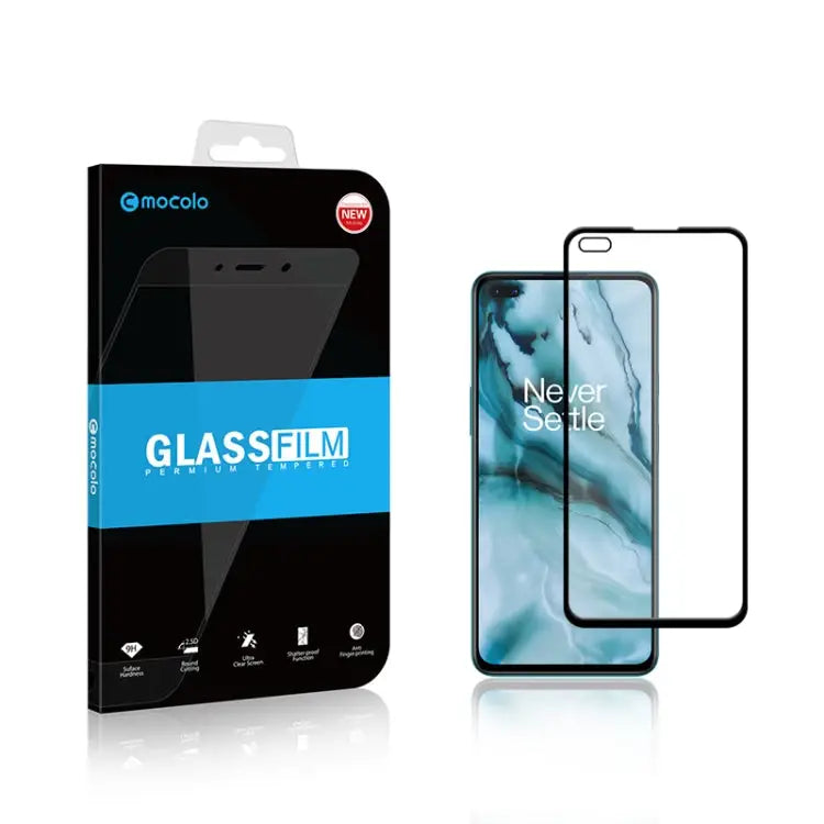 For Oneplus Nord mocolo 0.33mm 9H 2.5D Full Glue Tempered Glass Film For Oneplus Nord - For Oneplus Nord