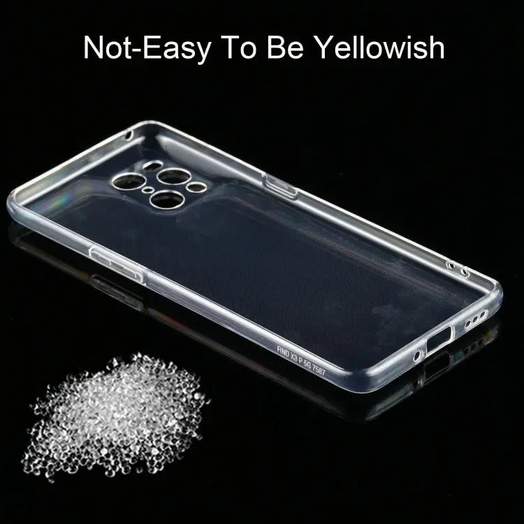 For OPPO Find X3 Pro 0.75mm Ultra-thin Transparent TPU Soft Protective Case For OPPO Find X3 Pro - For OPPO Find X3 Pro