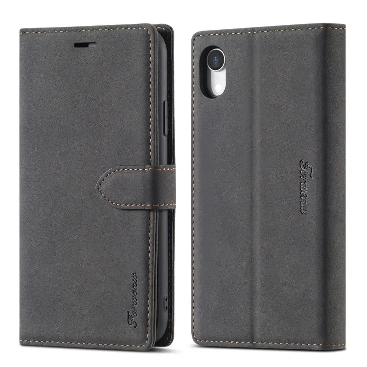Forwenw F1 Series Matte Strong Magnetism Horizontal Flip Leather Case with Holder & Card Slots & Wallet & Photo Frame