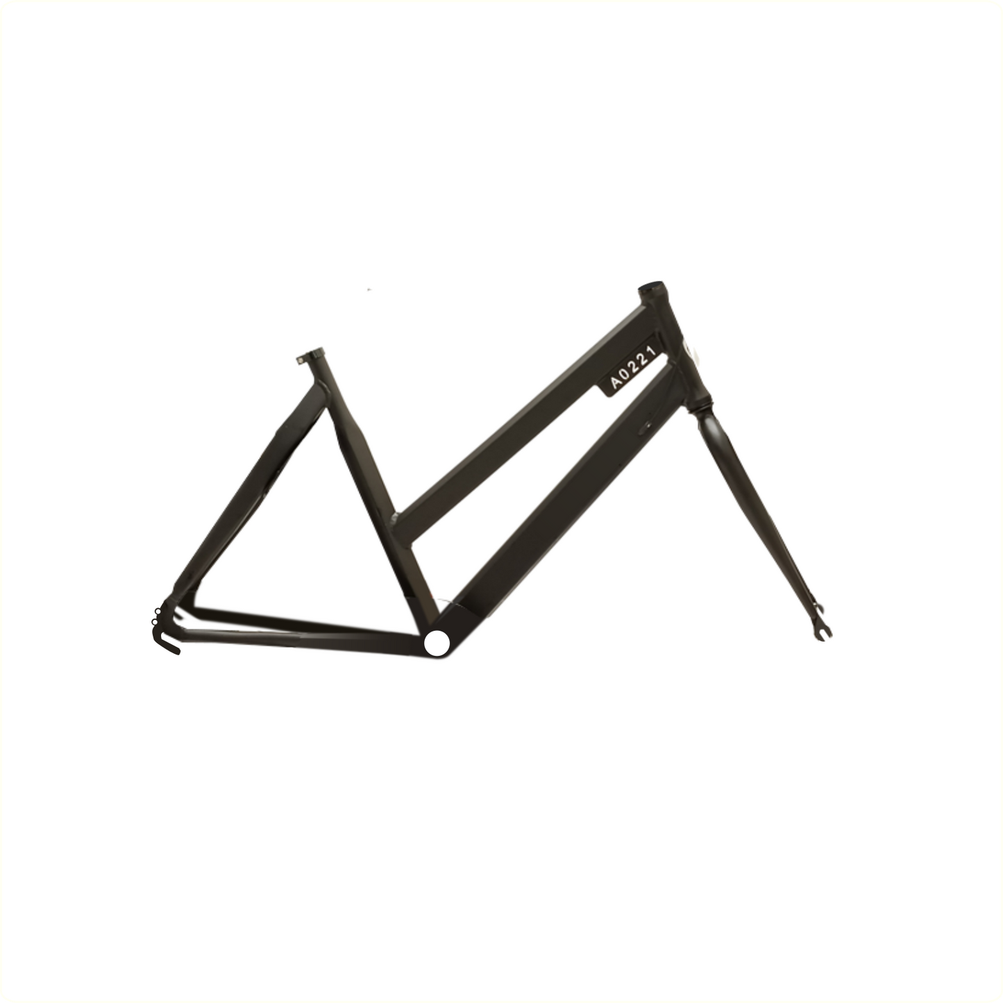 FE1801C Frame Style 54cm D mat zwart