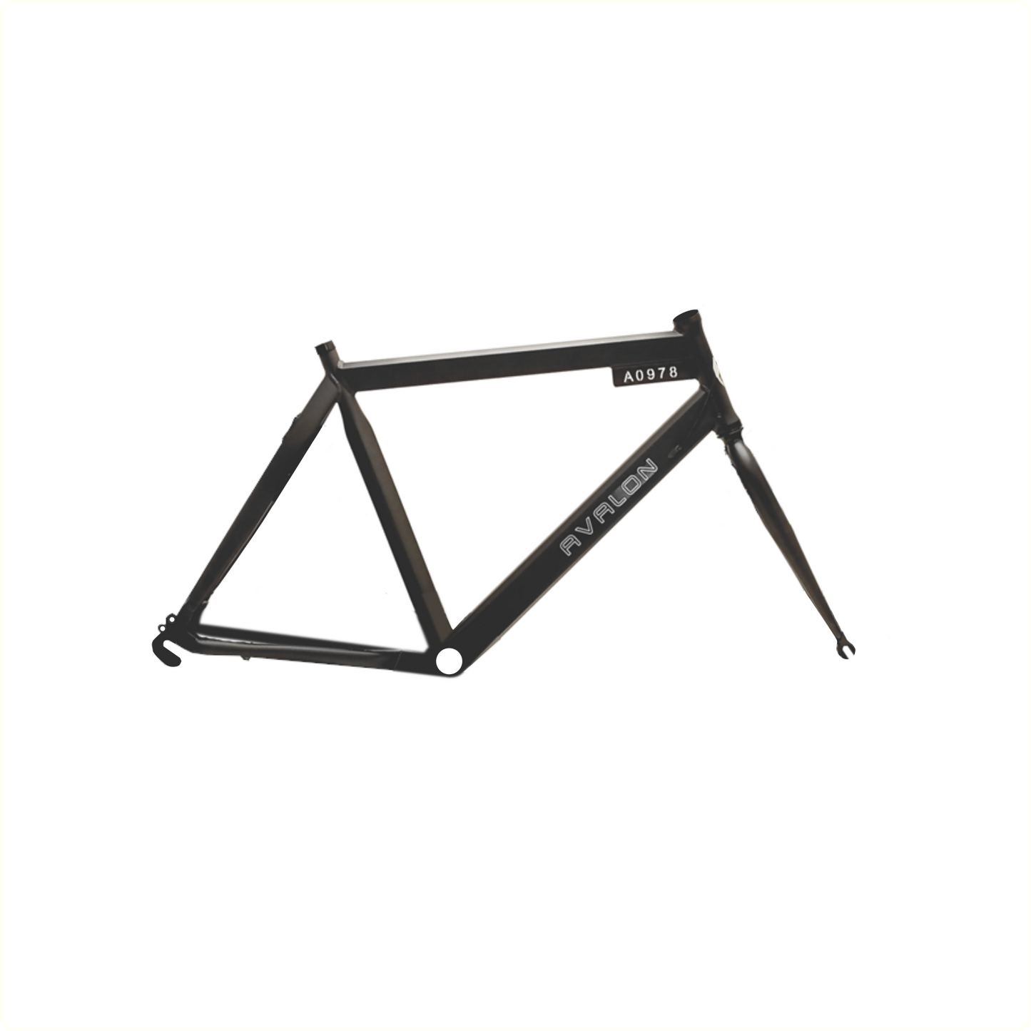 FE0701B Frame Style 58cm H mat zwart
