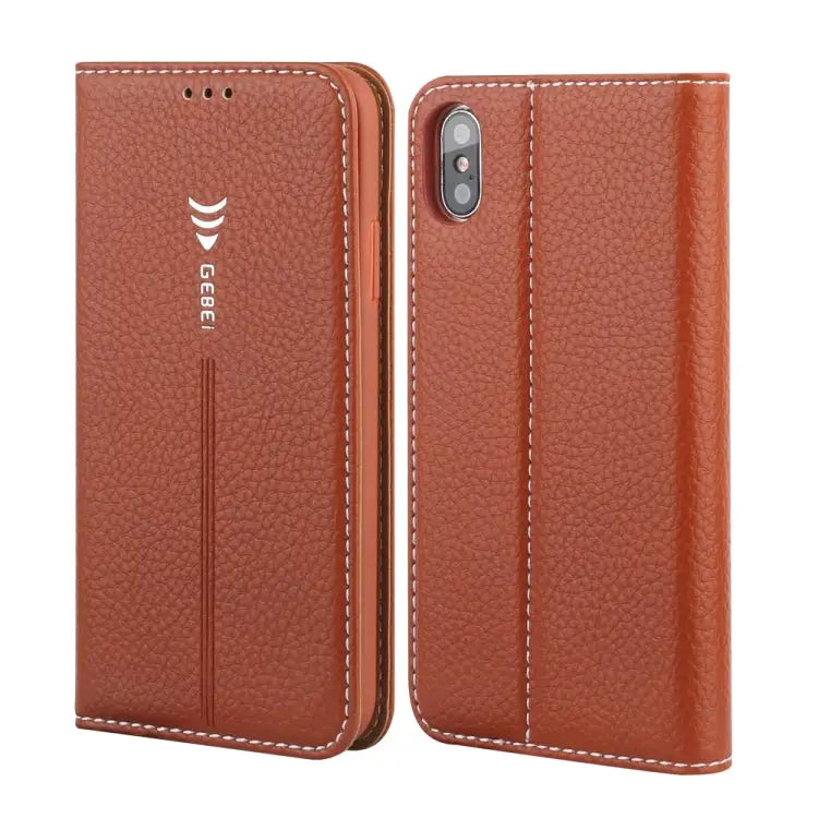 GEBEI PU + TPU Horizontal Flip Protective Case with Holder & Card Slots For iPhone 11 Pro For iPhone 11 For iPhone 11