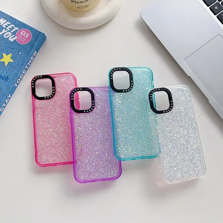 Glitter Epoxy Shockproof Phone Case For iPhone 15 Pro Max For iPhone 15 Pro For iPhone 15 Plus For iPhone 15 For iPhone