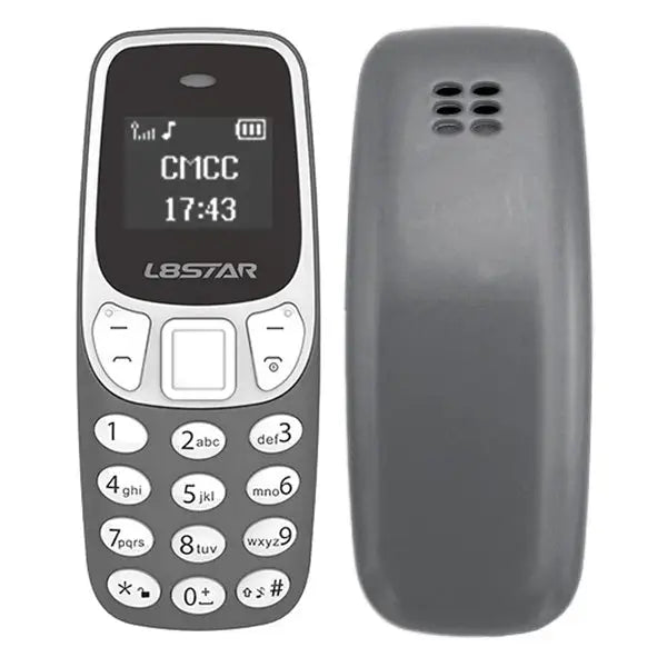 Hands Free Bluetooth Dialer Headphone MP3 Music Dual SIM Network: 2G - Grey