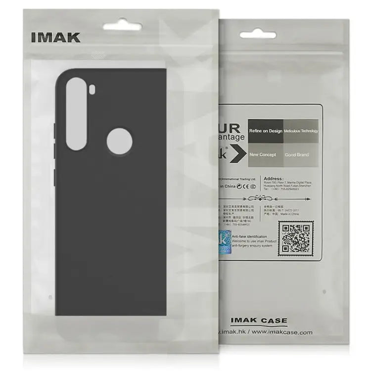 IMAK UC-2 Series Shockproof Full Coverage Soft TPU Case - For iPhone 12 / Blue - Apple Accessories