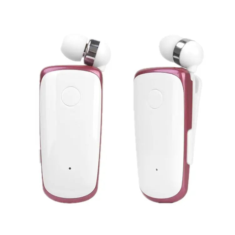 K39 Wireless Bluetooth Headset CSR DSP chip In-Ear Vibrating Alert Wear Clip Hands Free Earphone BLACK WHITE BLUE ROSE