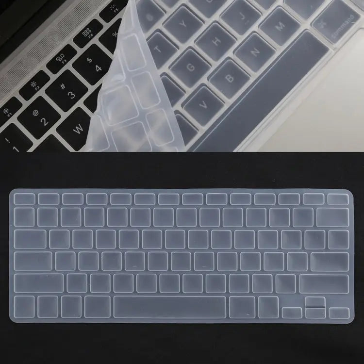 Keyboard Protector Silica Gel Film for MacBook Pro 13 / 15 & Air 13 (A1466 / A1502 / A1278 / A1286) - White