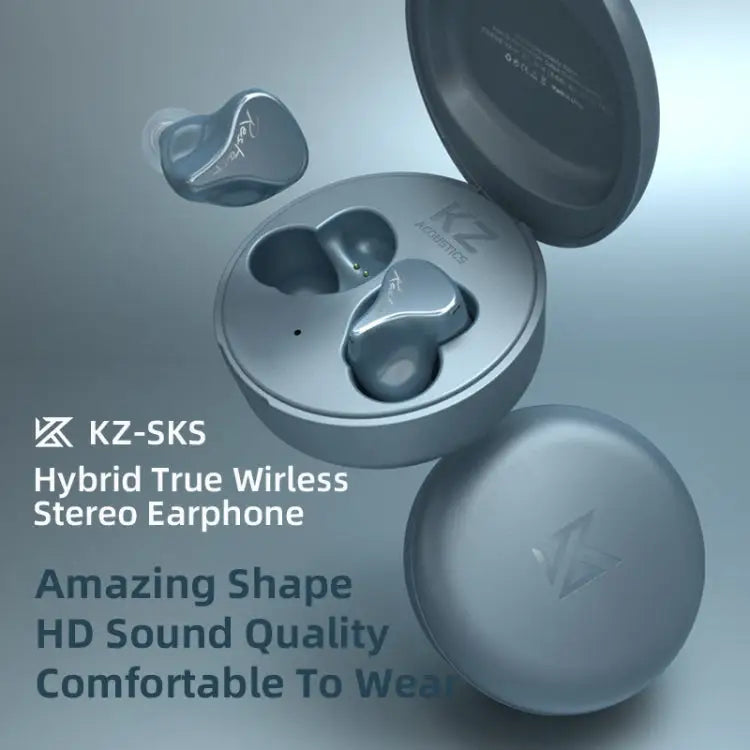 KZ SKS 1DD + 1BA Hybrid Technology Wireless Bluetooth 5.2 Sports In-ear Earphone SKS - SKS - Apple Accessories