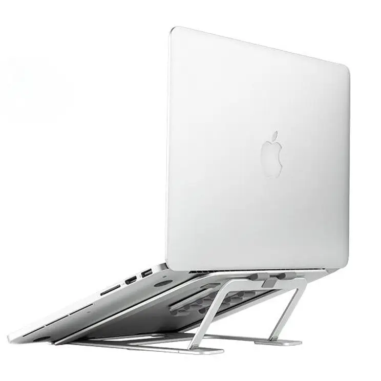 Laptop Height Extender Holder Stand Folding Portable Computer Heat Dissipation Bracket Size: 22.3x23.5x1.3cm