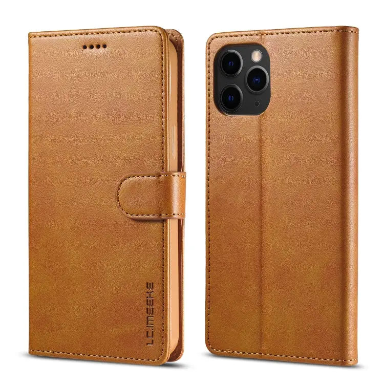 LC.IMEEKE Calf Texture Horizontal Flip Leather Case with Holder & Card Slots & Wallet For iPhone 13 mini For iPhone 13