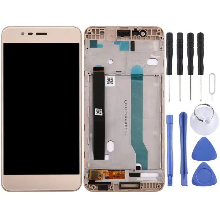 LCD Screen and Digitizer Full Assembly with Frame for Asus ZenFone 3 Max / ZC520TL / X008D For Asus ZC520TL - For Asus