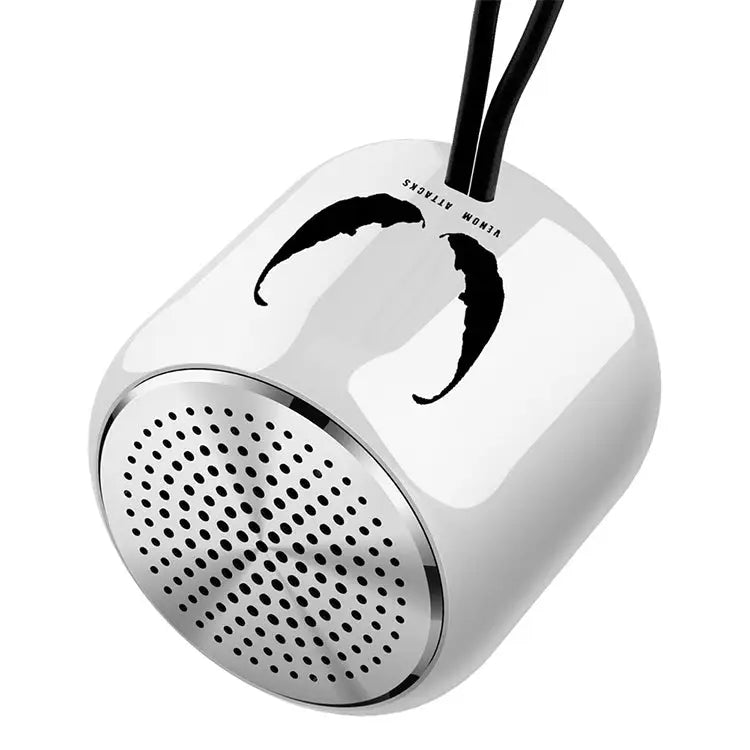 M9 Bluetooth5.0 Subwoofer Portable Speaker Aluminium Alloy Body Music Player - White - Apple Accessories
