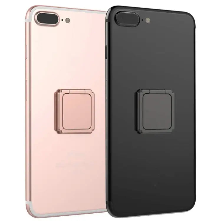 Magnetic 360 Degree Rotating Square Ring Buckle Mobile Phone Holder Random Color Delivery - Random Color Delivery