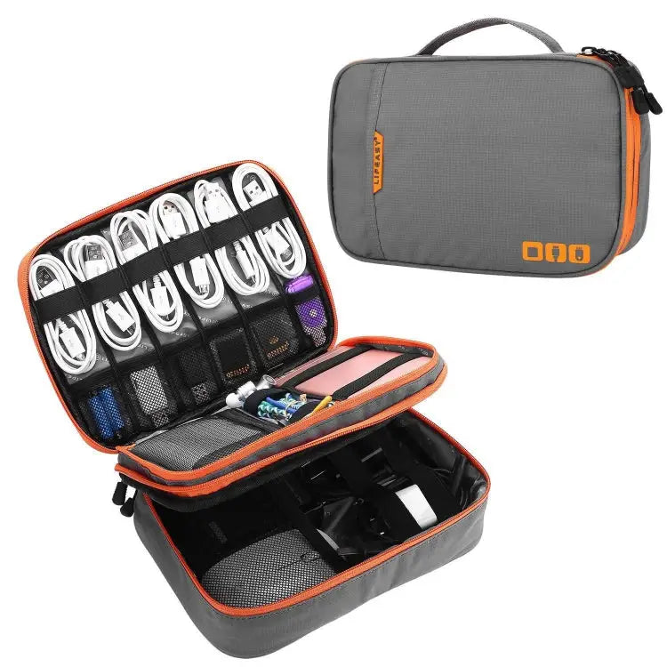 MapleStory Multifunctional Travel Digital Storage Bag Size: Small (Black) Medium (Black) Medium (Gray) Large (Black)