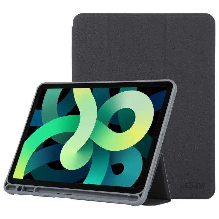 Mutural YASHI Series Tablet Leather Smart Case For iPad 10th Gen 10.9 2022 - For iPad 10th Gen 10.9 2022 / Black