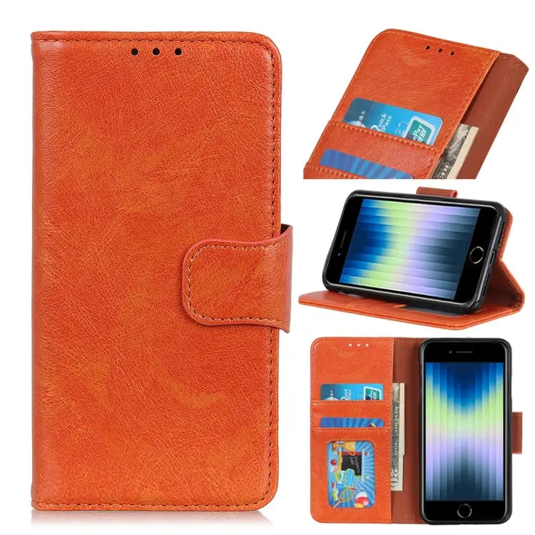 Napa Texture Horizontal Flip Leather Case with Holder & Card Slot & Wallet For Alcatel 1SE 2020 For HTC Desire 20 Pro