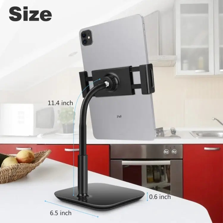 NS-06A Cell Phone Stand 360 Degree Rotating,Aluminum Alloy Material,Thick Case Friendly Phone Holder Stand for Desk
