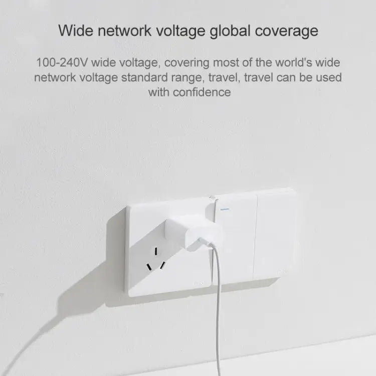 Original Xiaomi AD201 20W Single USB-C / Type-C Interface Travel Charger Quick Charge Version US Plug 20W - 20W