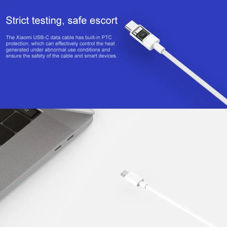 Original Xiaomi USB to USB-C / Type-C Data Cable Normal Version Cable Length: 1m