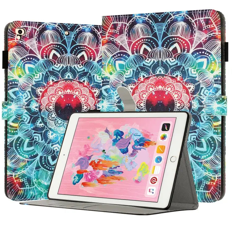 Painted Leather Smart Tablet Case For iPad mini 5 / 4 / 3 / 2 / 1 For iPad Air / Air 2 / 9.7 2017 / 2018 - For iPad Air