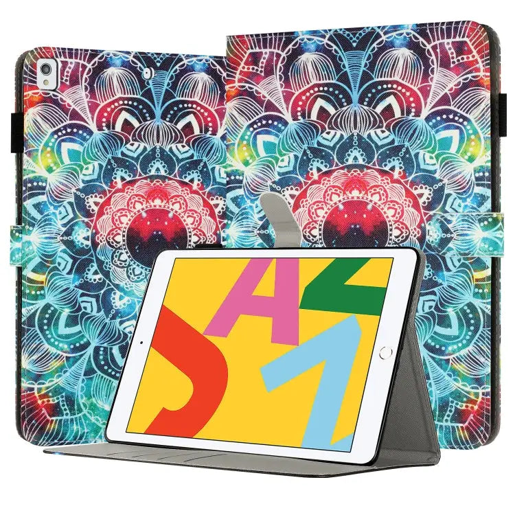 Painted Leather Smart Tablet Case For iPad mini 6 / mini 2024 For iPad Pro 11 2022 / 2021 / 2020 For iPad 10th Gen 10.9