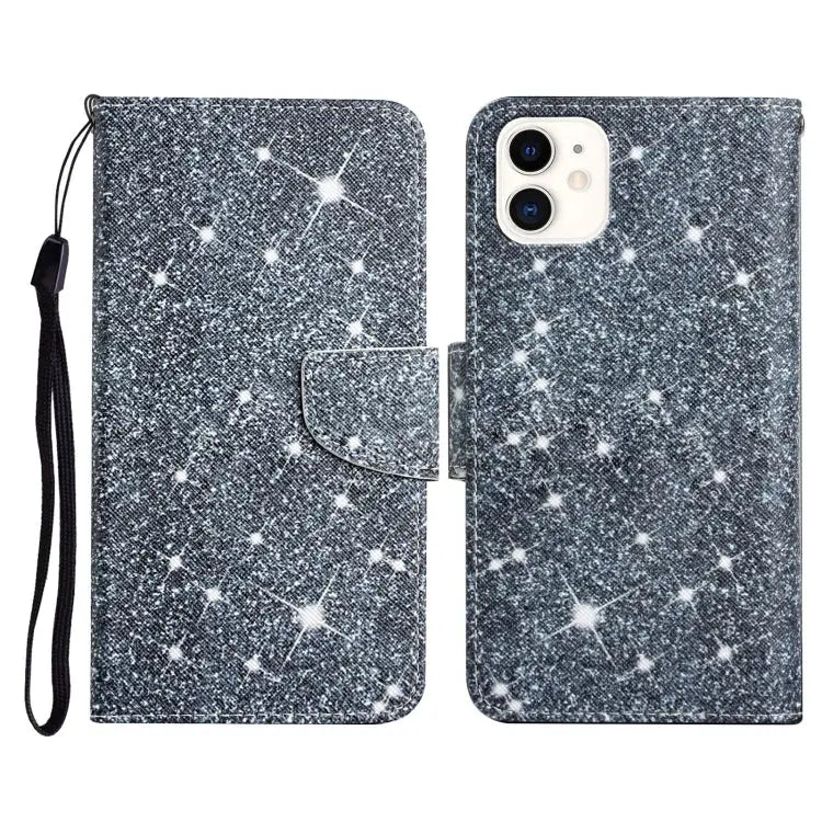 Painted Pattern Horizontal Flip Leather Case with Holder & Card Slot & Wallet For iPhone 12 mini - For iPhone 12 mini