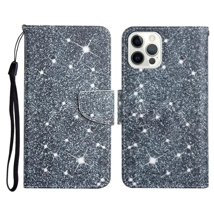 Painted Pattern Horizontal Flip Leather Case with Holder & Card Slot & Wallet For iPhone 13 Pro Max - For iPhone 13 Pro
