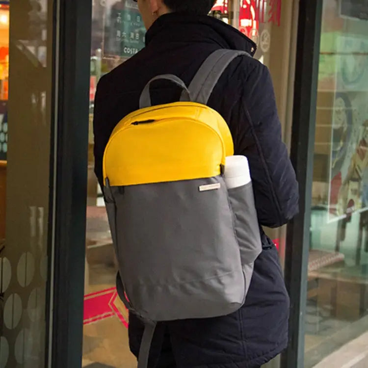 POFOKO XY Series 14-15.4 inch Fashion Color Matching Multi-functional Backpack Computer Bag Size: M