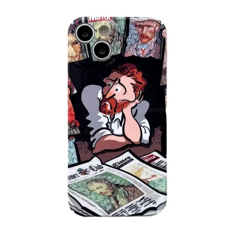 Precise Hole Glossy PC Phone Case For iPhone 14 For iPhone 14 Plus For iPhone 14 Pro - For iPhone 14 Pro / Magazines