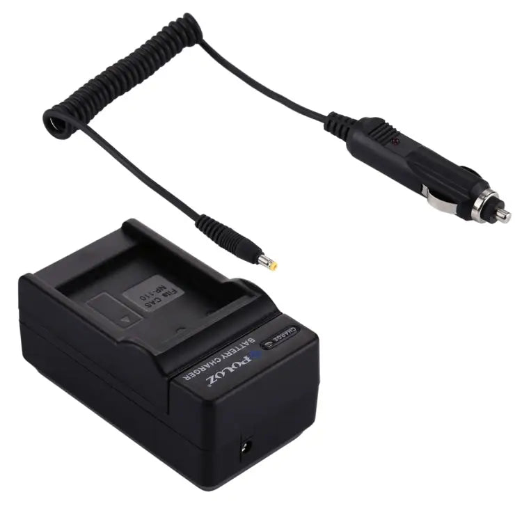 PULUZ Digital Camera Battery Car Charger for Casio NP-110 Battery NP-110 Car Charger - NP-110 Car Charger
