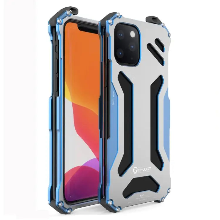 R-JUST Shockproof Dustproof Armor Metal Protective Case For iPhone 11 Pro For iPhone 11 For iPhone 11 Pro Max